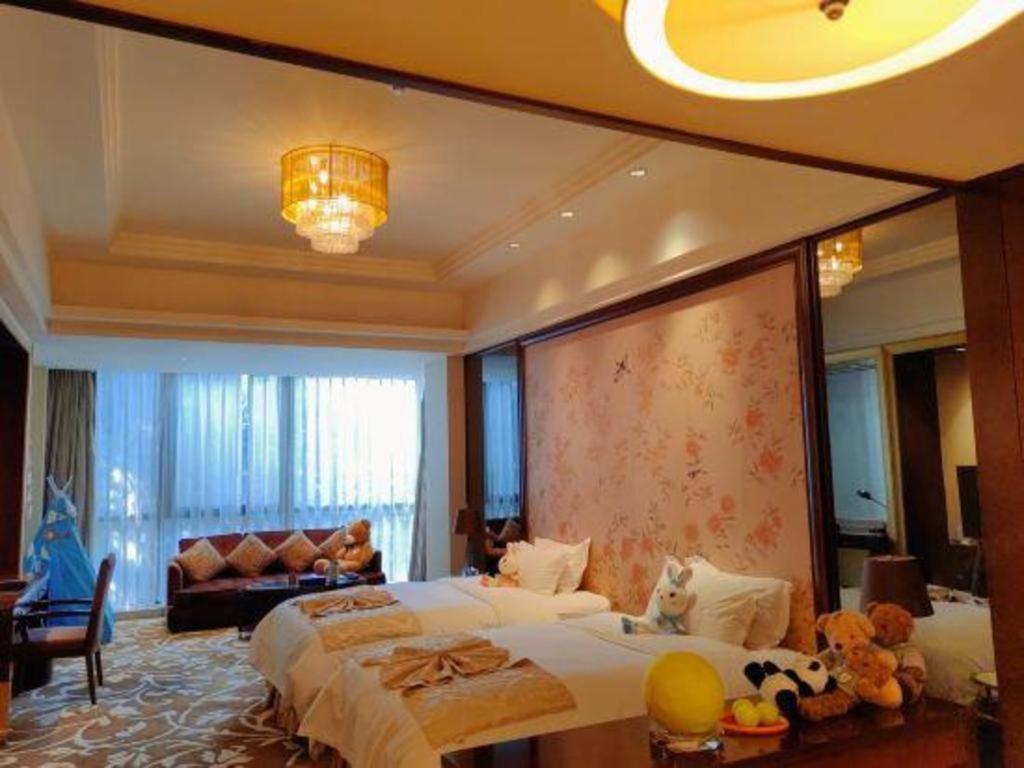 Sichuan Tennis International Hotel Main Building Chengdú Exterior foto